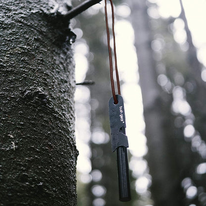 Feuerstahl Outdoor XXL - Extremer Funkenflug - Magnesium Feuerstarter Set - Bis zu 20.000x zünden - Feuerstein Kit für Survival, Camping und Bushcraft Abenteuer - Blacksteels Original - kochskasan24.de