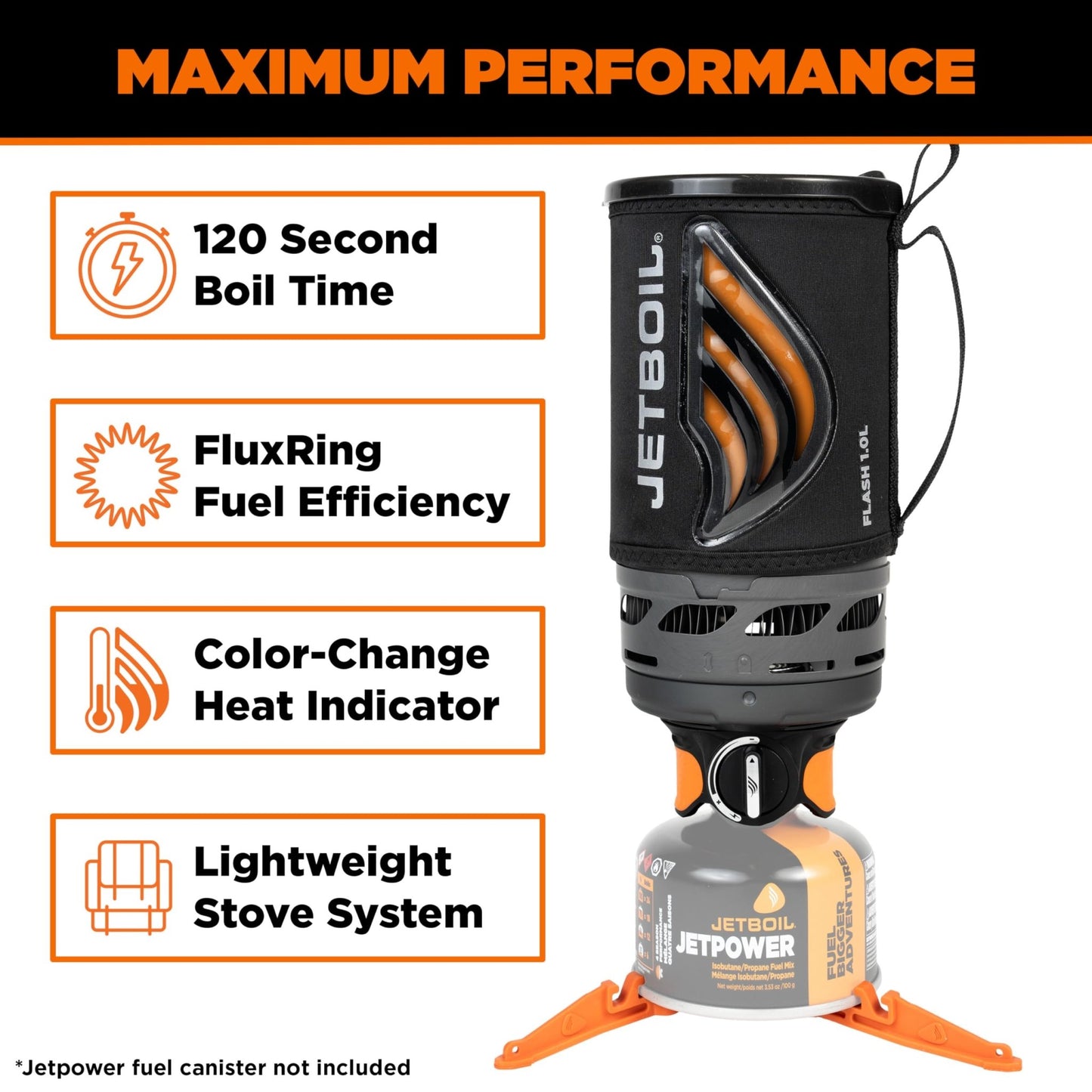 Flash Schnellkochsystem, 1,0 l, Carbon - kochskasan24.de