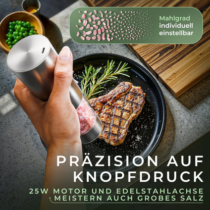 WALDWERK Kaffeemühle - Manuell Mit Präzisem Edelstahlmahlwerk - Kegelmahlwerk Mit Holzgriff - Plastikfreie Espressomühle - kochskasan24.de