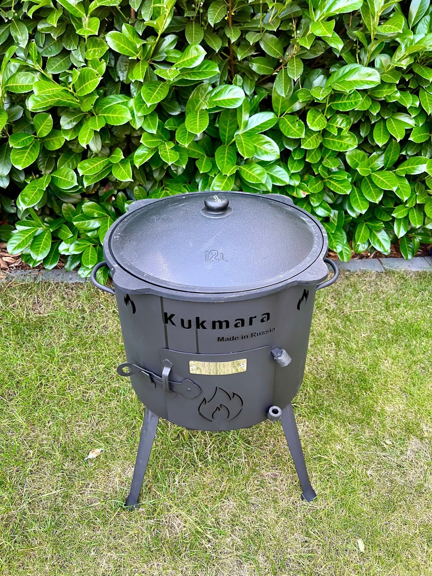 Set Kukmara Utschak und 12 Liter Kasan aus Gusseisen - kochskasan24.de