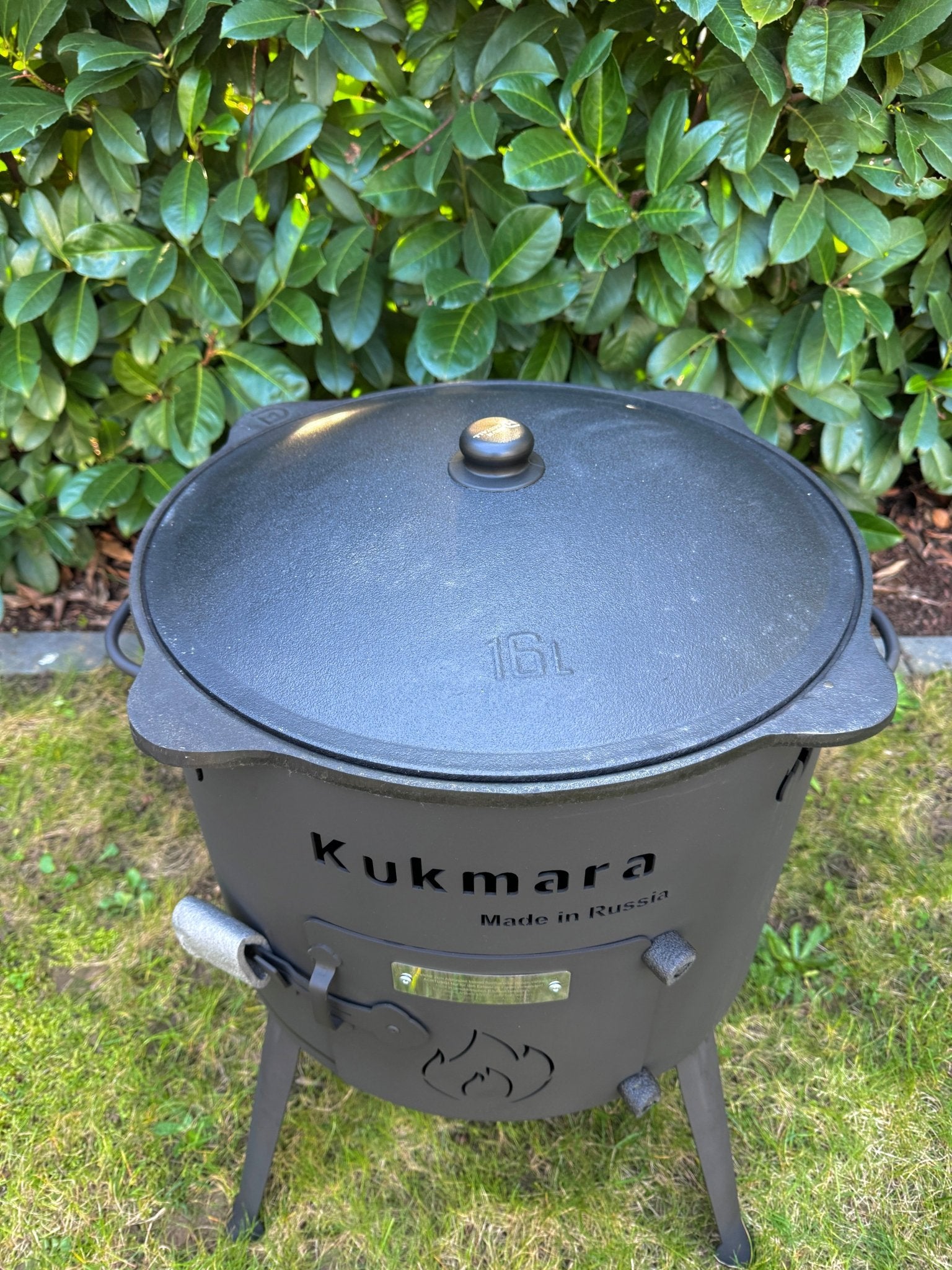 Set Kukmara Utschak und 16 Liter Kasan aus Gusseisen - kochskasan24.de