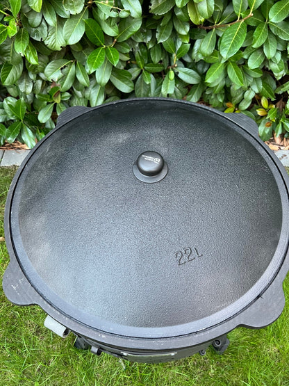 Set Kukmara Utschak und 22 Liter Kasan aus Gusseisen - kochskasan24.de