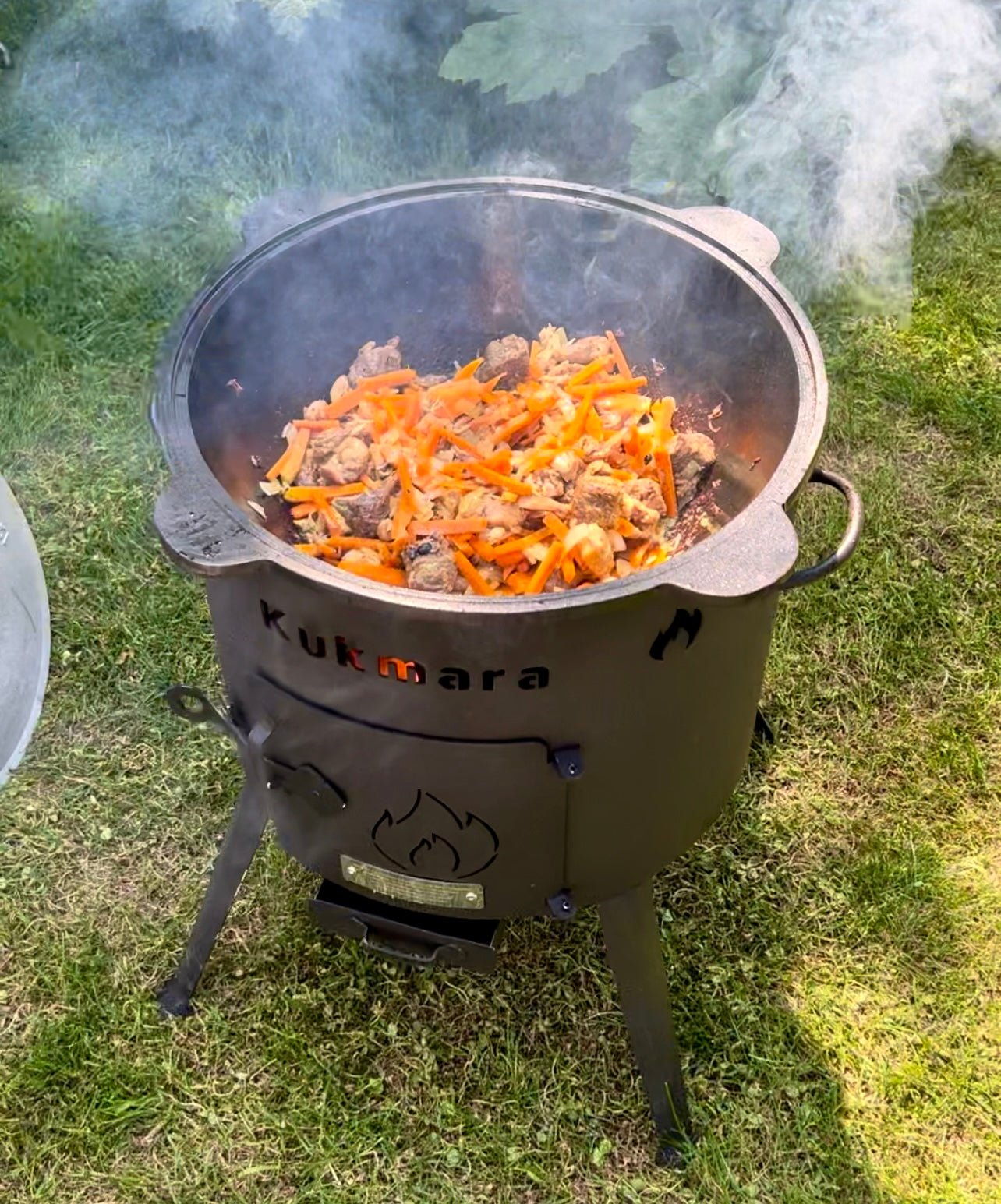 Set Kukmara Utschak und 22 Liter Kasan aus Gusseisen - kochskasan24.de
